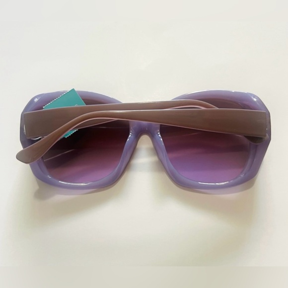 Maurices Lavender Round Sunglasses - Picture 3 of 3
